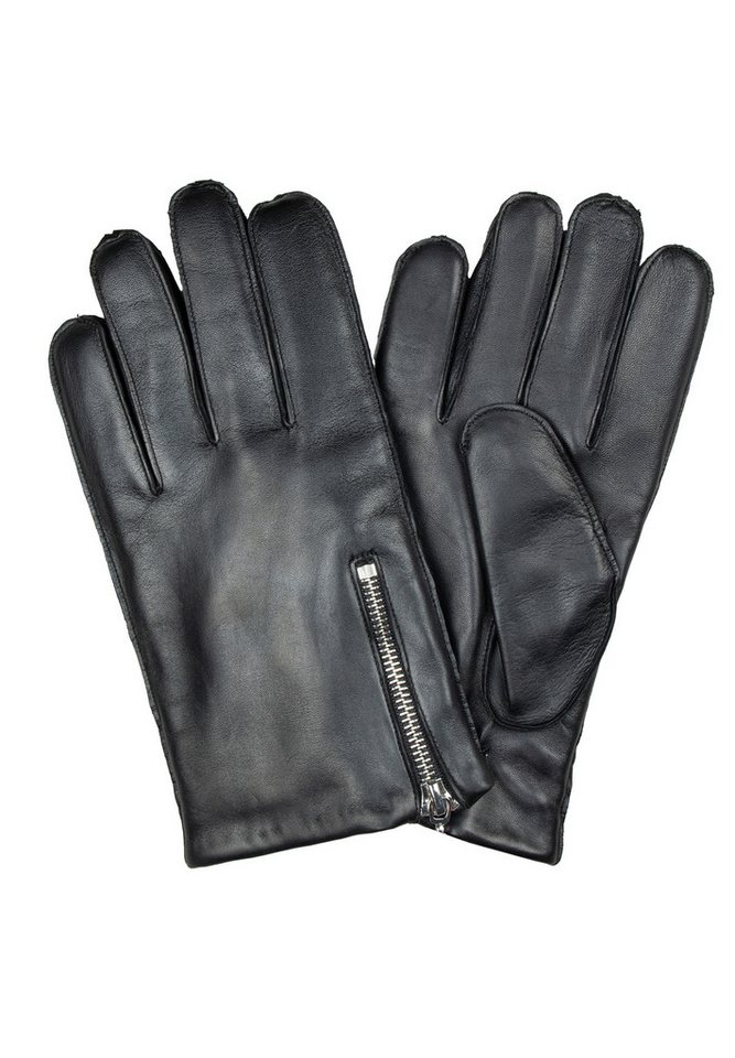 LAGERFELD Lederhandschuhe aus Leder (1-St) von LAGERFELD