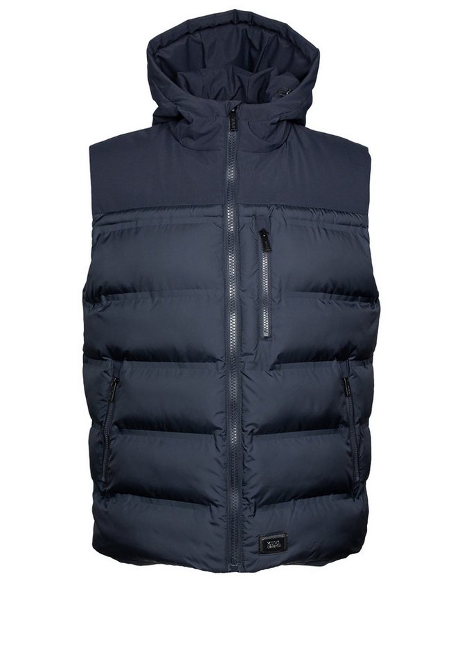 LAGERFELD Steppweste mit verstellbare und abnhembare Kapuze (1-tlg) von LAGERFELD