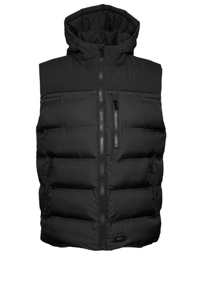 LAGERFELD Steppweste mit verstellbare und abnhembare Kapuze (1-tlg) von LAGERFELD