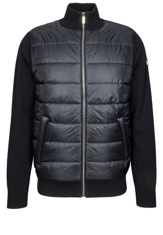 LAGERFELD Strickjacke mit gepolstertem Nylongewebe (1-tlg) von LAGERFELD