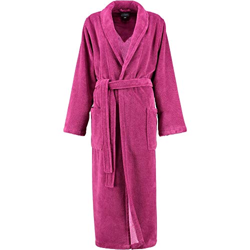 LAGO Bademantel Damen chalkragen 806 Beere - 22 XL von LAGO