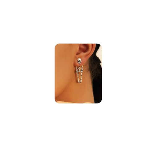 Halloween Ohrringe Skelett Schädel Baumeln BOO Geist Hexe Quaste Terror Messer Ohrringe Halloween Ohrringe Skelett Schädel Baumeln BOO Geist Hexe Quaste Terror Messer Ohrringe von LAIBUY