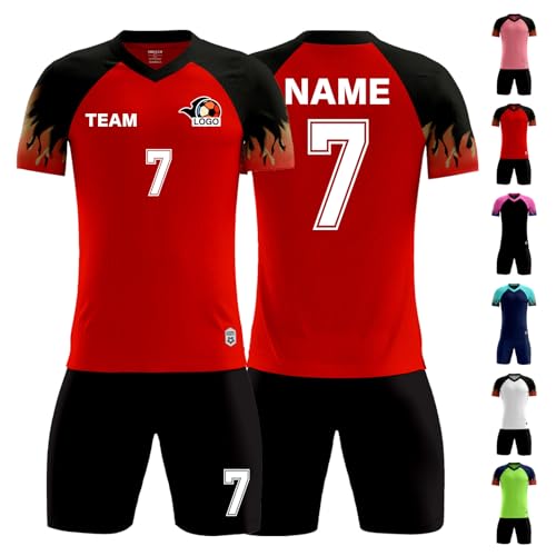 Benutzerdefinierte Fußballtrikots für Männer Frauen Kinder Erwachsene Personalisierte Fußball Uniform mit Name Nummer Logo von LAIFU