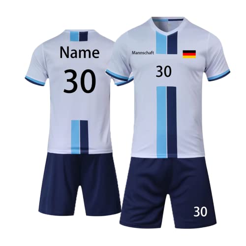 LAIFU Benutzerdefiniert Fussball Trikot Kinder Set und Erwachsene Set Personifizieren Name Nummer Mannschaft Fussball Trikots Herren und Frauen von LAIFU