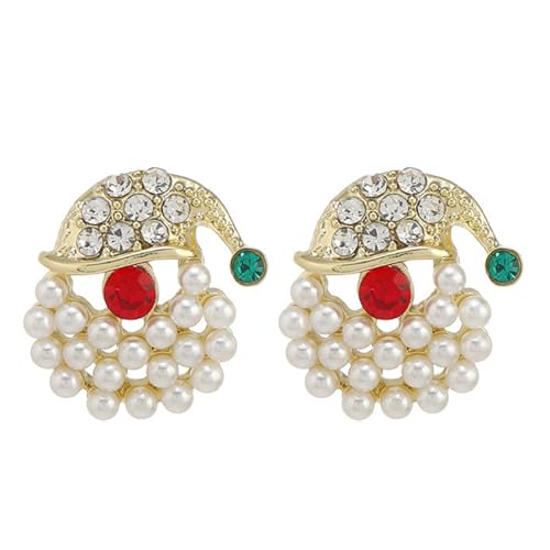 Einzigartige Ohrringe mit Weihnachtsfest-Themen-Ohrstecker, Legierung, Textur, Festival-Ohrschmuck, Geschenk für Mode-Liebhaber, elegante Winter-Ohrringe, Einheitsgröße, Wie beschrieben, Wie Einzigartige Ohrringe mit Weihnachtsfest-Themen-Ohrstecker, Legierung, Textur, Festival-Ohrschmuck, Geschenk für Mode-Liebhaber, elegante Winter-Ohrringe, Einheitsgröße, Wie beschrieben, Wie von LAIOUSN