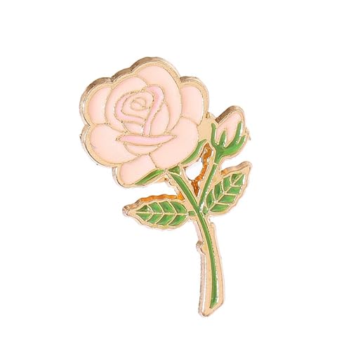 Einzigartige Rosen-Brosche, Anstecknadel, stilvolle Rosen-Brosche, Schmuck für formelle Veranstaltungen und Blumenliebhaber, Metallnadel, Einheitsgröße, Wie beschrieben von LAIOUSN