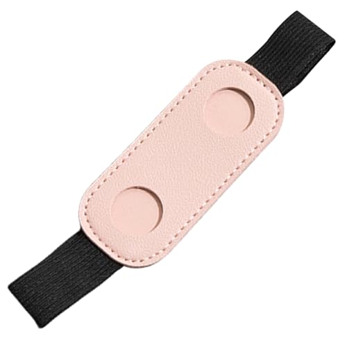 Elastisches Stifthalteretui, PU-Leder, Federmäppchen mit Band, Federmäppchen für Notizbuch, Planer, Bibel, PU-Leder, elastisches Band, Tasche für Notizbuch, Tagebuch, rosa 1 von LAIOUSN