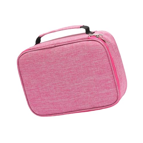 LAIOUSN Farbiges Federmäppchen mit 72 Fächern, Federmäppchen mit Reißverschluss, mit Griff, tragbarer Stift-Organizer für farbige Gel-Reisebox, B, Mass Beauty von LAIOUSN