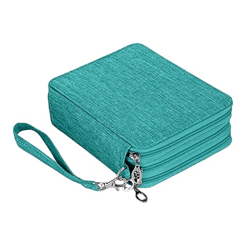 LAIOUSN Federmäppchen Organizer Buntstifte Aufbewahrung Stifthalter Schulbedarf für Mädchen Jungen Erwachsene Organizer Buntstifte Aufbewahrung für Mädchen Jungen Erwachsene, Seegrün von LAIOUSN