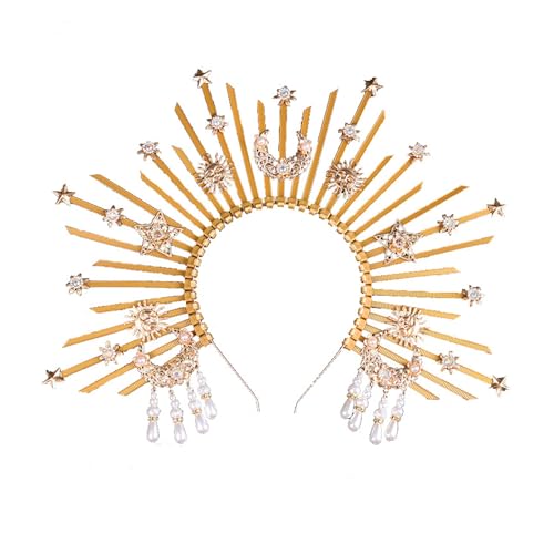 LAIOUSN Modisches Stirnband, stilvoller Braut-Kopfschmuck, zarter Haarreif, Charme für Partys und Zeremonien, vielseitiges Mode-Accessoire von LAIOUSN