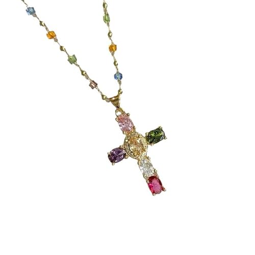 LAIOUSN Schöne, einzigartige Halskette, Perlen, Schmuck, Anhänger, Perlen, Textur, modischer Halsschmuck für Damen, Legierungs-Halskette von LAIOUSN