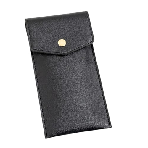LAIOUSN Stifteetui aus Leder für Damen und Herren, Stiftehalter, Füllfederhülle für Touchscreen, Kugelschreiber, Bürobedarf, Schwarz LAIOUSN Stifteetui aus Leder für Damen und Herren, Stiftehalter, Füllfederhülle für Touchscreen, Kugelschreiber, Bürobedarf, Schwarz von LAIOUSN