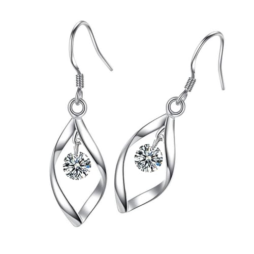 Stilvolle Twist Perlen Ohrringe mit fließenden Quasten Design Elegante Ohrhaken Verzierung für anspruchsvolle Büro-Looks Elegante Büroohrringe, 1, Metall, Legierung von LAIOUSN