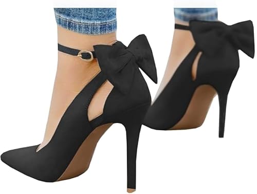 LAIYUTING Frauen spitz auf High Heels Frau Dünne Fersen Damen Sexy Pumps Damen Schnalle Strap Weibliche Mode Bowknot Schuhe Größe 37-40 LAIYUTING Frauen spitz auf High Heels Frau Dünne Fersen Damen Sexy Pumps Damen Schnalle Strap Weibliche Mode Bowknot Schuhe Größe 37-40 von LAIYUTING