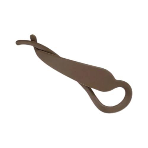 versatile banana clip Sommermode: Vertikale Haarnadel am Hinterkopf for eine stylische Hochsteckfrisur Multiple colors are available for selection(Coffee color) von LAJHDCG