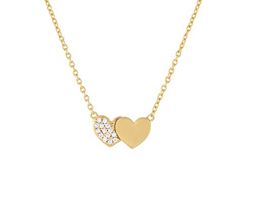 LAJOIA Halskette Herz Damen Schmuck Herzkette 925 Silber Sterlingsilber Silberkette vergoldet Jewelry LAJOIA Halskette Herz Damen Schmuck Herzkette 925 Silber Sterlingsilber Silberkette vergoldet Jewelry von LAJOIA