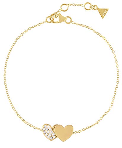 LAJOIA Armband Herz Damen Schmuck Herzarmband 925 Silber Sterlingsilber Silberarmband vergoldet Jewelry LAJOIA Armband Herz Damen Schmuck Herzarmband 925 Silber Sterlingsilber Silberarmband vergoldet Jewelry von LAJOIA