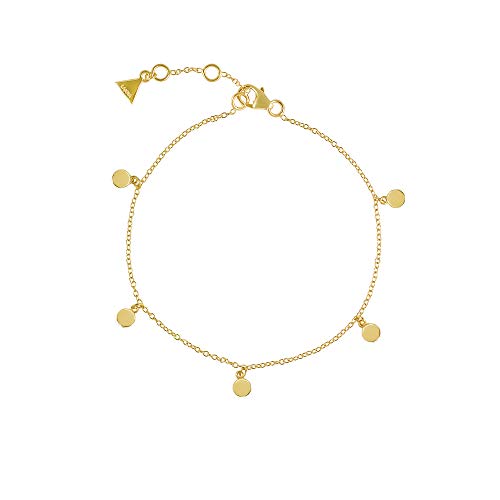 LAJOIA Jewelry Damen Armband Lovely Discs I Sterling Silber 925 I filigraner Armschmuck (Gold) von LAJOIA