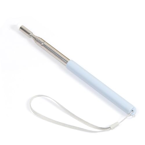 LAJUP 1M Ausziehbar Teleskopstab Mit 1 Lanyard, Für Lehrer Whiteboard Tafel Zeiger Für Präsentationen, Formate, Seminare -Zeigestab Ausziehbar von LAJUP