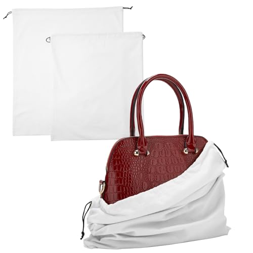 LAKE OF FIRE Staubdichte Aufbewahrungsbeutel mit Kordelzug, 2-teiliges Set, Mehrzweck-Schutztaschen für Handtaschen, Geldbörsen, Schuhe und Stiefel, Weiss/opulenter Garten, Schuhbeutel LAKE OF FIRE Staubdichte Aufbewahrungsbeutel mit Kordelzug, 2-teiliges Set, Mehrzweck-Schutztaschen für Handtaschen, Geldbörsen, Schuhe und Stiefel, Weiss/opulenter Garten, Schuhbeutel von LAKE OF FIRE