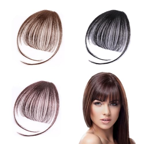 LAKJUOZ 3 Stück Clip In Bangs Clip In Pony Haarteil Pony Haare Clip In Extensions Haarverlängerungen Synthetische Front Fringe Pony Haarteile Pony Echthaar Fringe Bangs Für Frauen LAKJUOZ 3 Stück Clip In Bangs Clip In Pony Haarteil Pony Haare Clip In Extensions Haarverlängerungen Synthetische Front Fringe Pony Haarteile Pony Echthaar Fringe Bangs Für Frauen von LAKJUOZ