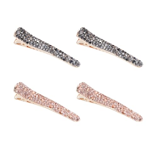 LAKJUOZ 4 Stück Strass-Bobby Strasshaar Bobby Für Frauen Strass-Krokodilklemme Diamant-Bobby Haarspangen Mit Strass Für Damen Perlenhaarspangen Für Frauen Künstlich Knall-Clip Voller Diamant LAKJUOZ 4 Stück Strass-Bobby Strasshaar Bobby Für Frauen Strass-Krokodilklemme Diamant-Bobby Haarspangen Mit Strass Für Damen Perlenhaarspangen Für Frauen Künstlich Knall-Clip Voller Diamant von LAKJUOZ