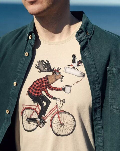 LAKOR T-Shirt aus Bio-Baumwolle - Off to Work von LAKOR