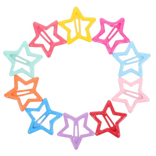 LALADEFIEE 20stücke Sternform Haarspangen Haarnadelclips Haarschmuck Haar-styling-tools Für Fransen Seiten Pferdeschwanz Haltbare Haarspangen Für Junge Mädchen Mädchen von LALADEFIEE