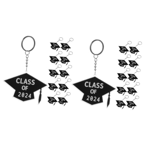 LALADEFIEE 22stücke Abschluss Schlüsselanhänger Teiliges Kreative Dekoration Für Graduierte Langlebiges Material Für Taschen Und Schlüssel von LALADEFIEE