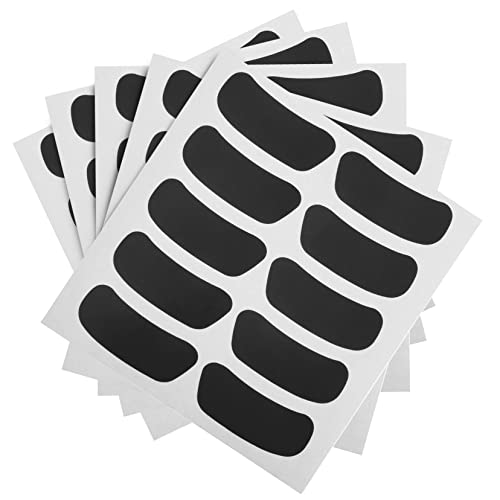 LALADEFIEE 50blätter Sport Augenstreifen Aufkleber Wiederverwendbare Fan Sticker Für Sportveranstaltungen Atmungsaktive Design Für Baseball Fußball Softball Und Hockey von LALADEFIEE