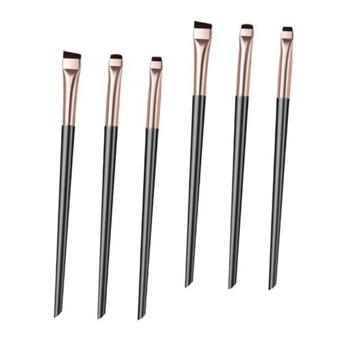 LALADEFIEE 6stücke Teiliges Augen-make-up Pinselset Präzise Eyeliner-bürsten Für Feine Linien Tragbar Und Langlebig Für Persönliche Anwendung Und Für Make-up-liebhaber von LALADEFIEE