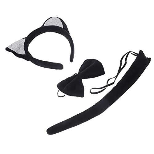 LALADEFIEE Katzenohren-stirnband -requisite Tierohr-haarband-set Cosplay-party-zubehör Für Jungen Und Mädchen Erwachsene von LALADEFIEE