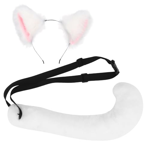 LALADEFIEE 1satz Tier Haarreif Mit Katzenohren Und Kuschelige Kostümaccessoires Für Karneval Und Cosplay Für Partys Und Veranstaltungen Wiederverwendbar Und Langlebig von LALADEFIEE
