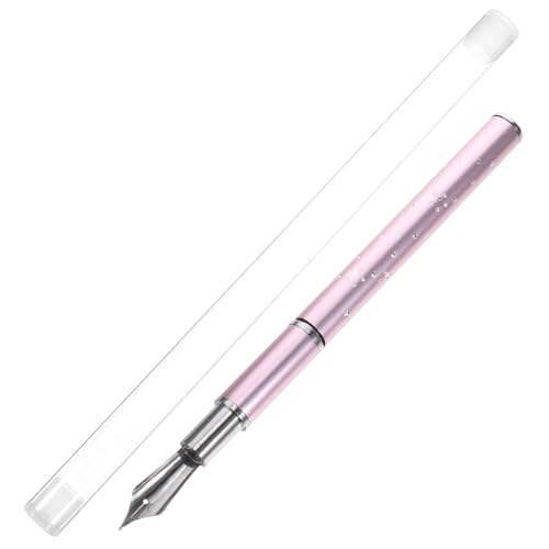 LALADEFIEE -1 Nailart-werkzeugset 1 Satz Füllfederhalterpinsel Ersatzperlen Für Die Nagelkunst Zu Hause Für Mädchen von LALADEFIEE