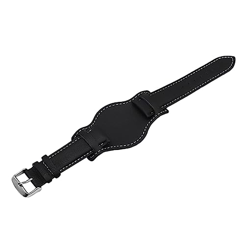 LALADEFIEE 1 Stück Premium Uhrenarmband für Uhr Metall Allergie Design Handgefertigt Hochwertigem Rindsleder Leicht zu Installieren für Alltag und Besondere Anlässe von LALADEFIEE