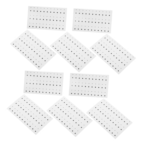 LALADEFIEE 10 Blatt Realistische Fake Mole Aufkleber Hautnahe Beauty Spot Decals Wiederverwendbare Temporäre Tattoos Natürliche für Halloween Party Festival Make Up von LALADEFIEE