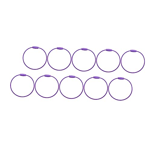 LALADEFIEE Metall Schlüsselanhänger Ring Langlebig Und Leicht Glatte Oberfläche Für Angenehmes Tragegefühl Schutz Vor Herunterrutschen von LALADEFIEE