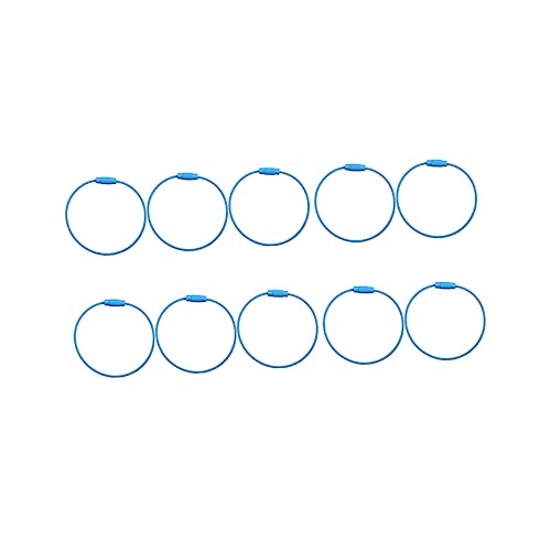 LALADEFIEE 10stücke Multifunktionale Schlüsselringe Metall Einfach Und Langlebig Für -projekte Für Schlüssel Und von LALADEFIEE