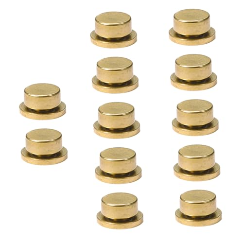 LALADEFIEE 10stücke Diy Nagel Hochgeschwindigkeitsrotation Frauen Kupfer-nagel-dekor Schmuck-accessoire Für Dekor Zuhause von LALADEFIEE