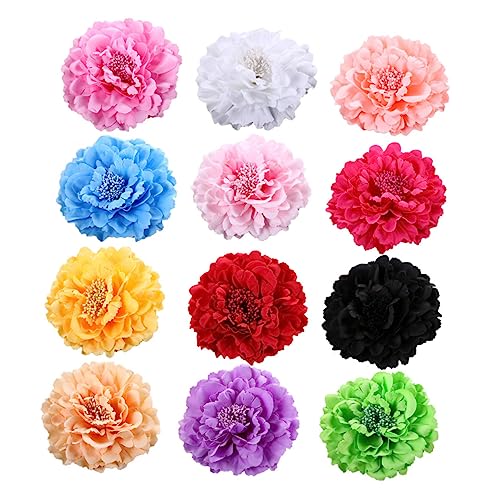 LALADEFIEE 12stücke Teiliges Blumen Haarspangen Für Frauen Elegante Haarklammern Und Mehr Für Hochzeiten Partys Festivals Und Besondere Anlässe von LALADEFIEE
