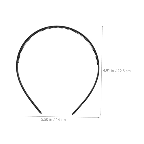 LALADEFIEE 12stücke Stirnbänder Für Damen Aus Kunststoff Schlicht Mit Anti-rutsch-design Vielseitig Für Yoga Laufen Heimwerker Und Täglichen Gebrauch Robust Und Leicht von LALADEFIEE