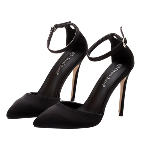LALADEFIEE 1Paar Hochwertige Damen High Heel Sandalen Spitzenschuhe für Festliche Anlässe Schuhwahl für Partys Veranstaltungen LALADEFIEE 1Paar Hochwertige Damen High Heel Sandalen Spitzenschuhe für Festliche Anlässe Schuhwahl für Partys Veranstaltungen von LALADEFIEE