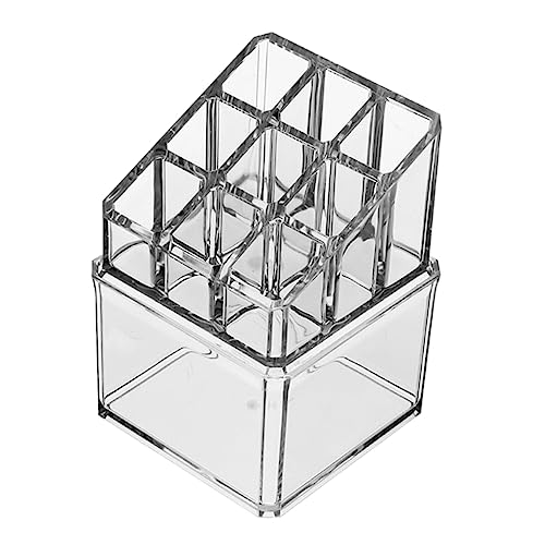 LALADEFIEE 1stück Acryl Multifunktionale Kosmetik Lippenstift Aufbewahrungsbox Transparenter Organizer Für Schreibtisch Und Zuhause Fächer Für Lippenstifte Und Kosmetikartikel Für LALADEFIEE 1stück Acryl Multifunktionale Kosmetik Lippenstift Aufbewahrungsbox Transparenter Organizer Für Schreibtisch Und Zuhause Fächer Für Lippenstifte Und Kosmetikartikel Für von LALADEFIEE