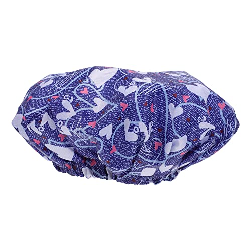LALADEFIEE 1stück Männer Duschhaube Aus Wasserdichtem Oxford Doppellagiger Badekappen Für Herren Praktische Schlaf Und Duschhaube Für Vielseitigen Einsatz von LALADEFIEE