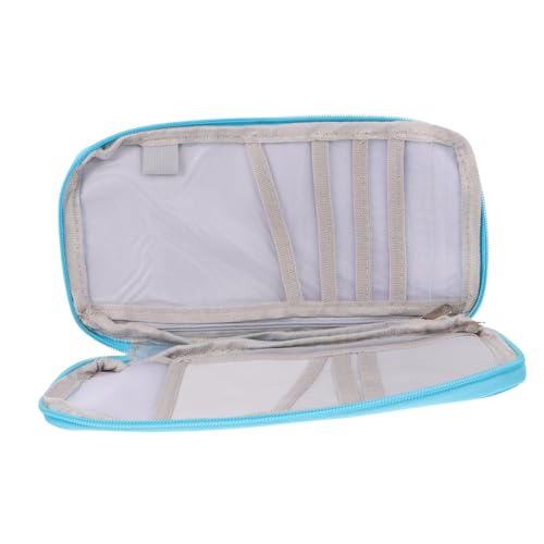 LALADEFIEE Karten Portemonnaie Reisepass Organizer Kartenhalter Etui Reisepasshülle Dokumentenhülle Geldbörse von LALADEFIEE