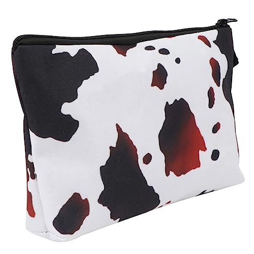 LALADEFIEE Kuhmuster Kosmetiktasche Tragbare Reise-kulturtasche Für Kosmetik Toilettenartikel Bad-Organizer Multifunktions-Tasche Für Männer Frauen Stylish Und Platzsparend von LALADEFIEE