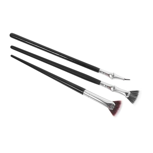 LALADEFIEE 1satz Faltbaren Wimpernbürsten Angled Fan Lash Brush Kurze Borsten Eyeliner Pinsel Für Präzise Mascara-anwendung Und Wimpern-trennung Für Kosmetik Und Make-up von LALADEFIEE