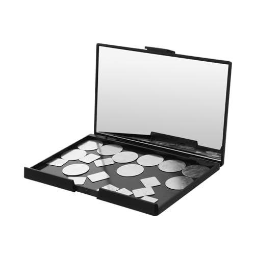 LALADEFIEE Lidschatten-palette Leere Make-up Tablett Magnetisch Lidschatten Container Pfannen Spiegel Aufbewahren Kosmetik Behälter Kosmetikpaletten Puder von LALADEFIEE