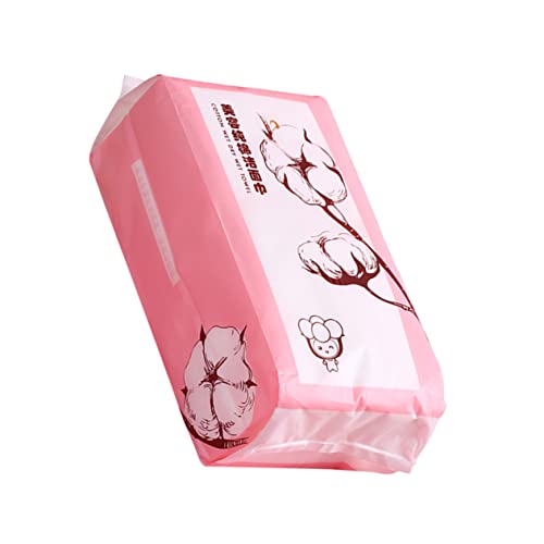 LALADEFIEE 1tasche Beutel Mit Einweg-gesichtsreinigungstüchern Nass Und Trocken Verwendbar Make-up-entferner-tuch Für Reisen Und Outdoor-aktivitäten von LALADEFIEE