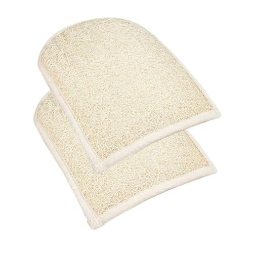 LALADEFIEE Luffa-badetuch Dusch-peeling-handschuhe Körperwasch-tool Naturmaterial Für Bad Oder Dusche von LALADEFIEE